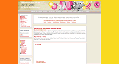 Desktop Screenshot of lille.leguidedesfestivals.com