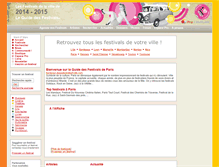 Tablet Screenshot of bordeaux.leguidedesfestivals.com