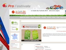 Tablet Screenshot of ile-de-france.leguidedesfestivals.com