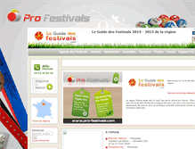 Tablet Screenshot of franche-comte.leguidedesfestivals.com
