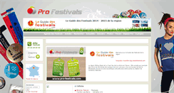 Desktop Screenshot of languedoc-roussillon.leguidedesfestivals.com