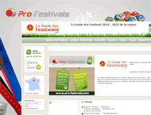Tablet Screenshot of languedoc-roussillon.leguidedesfestivals.com