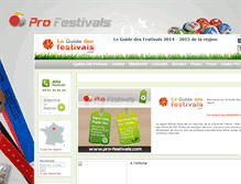 Tablet Screenshot of bourgogne.leguidedesfestivals.com