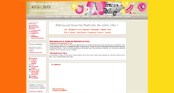 Desktop Screenshot of montpellier.leguidedesfestivals.com